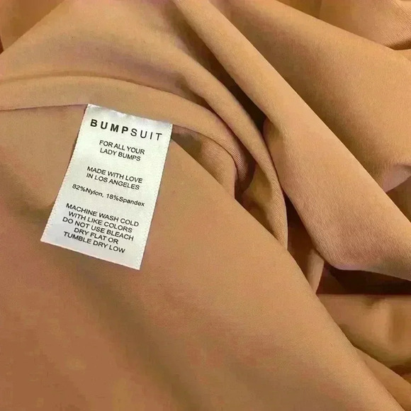 NWT Bumpsuit The Gia Jumpsuit in Rose - Picture 10 of 11